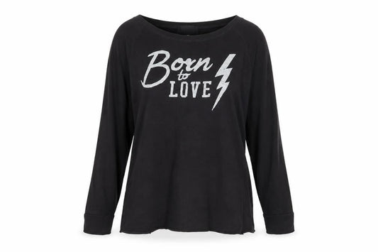 Jessy Women's Black Long Sleeve T-Shirt Size M