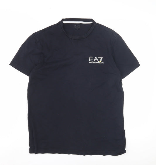 Emporio Armani Men's Black Logo T-Shirt M