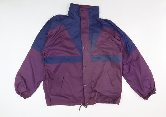 CHILLSTOPPER Men's Purple XL Windbreaker Jacket
