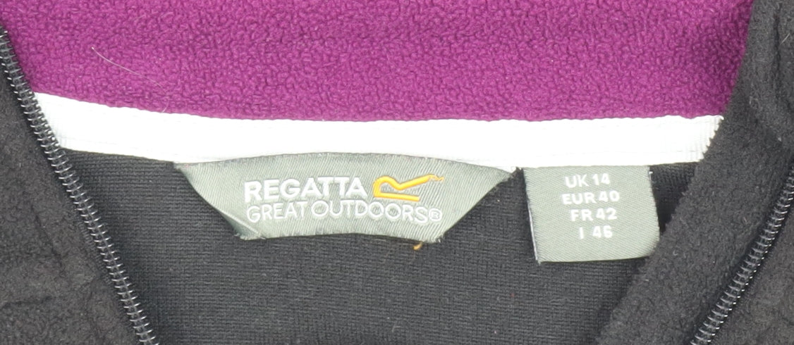 Regatta Women's Black Pullover Sweatshirt Size 14
