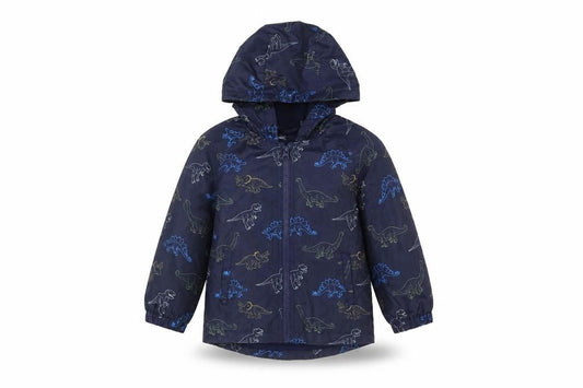 Urban Rascals Blue Dinosaur Rain Coat, 18-24M, Unisex