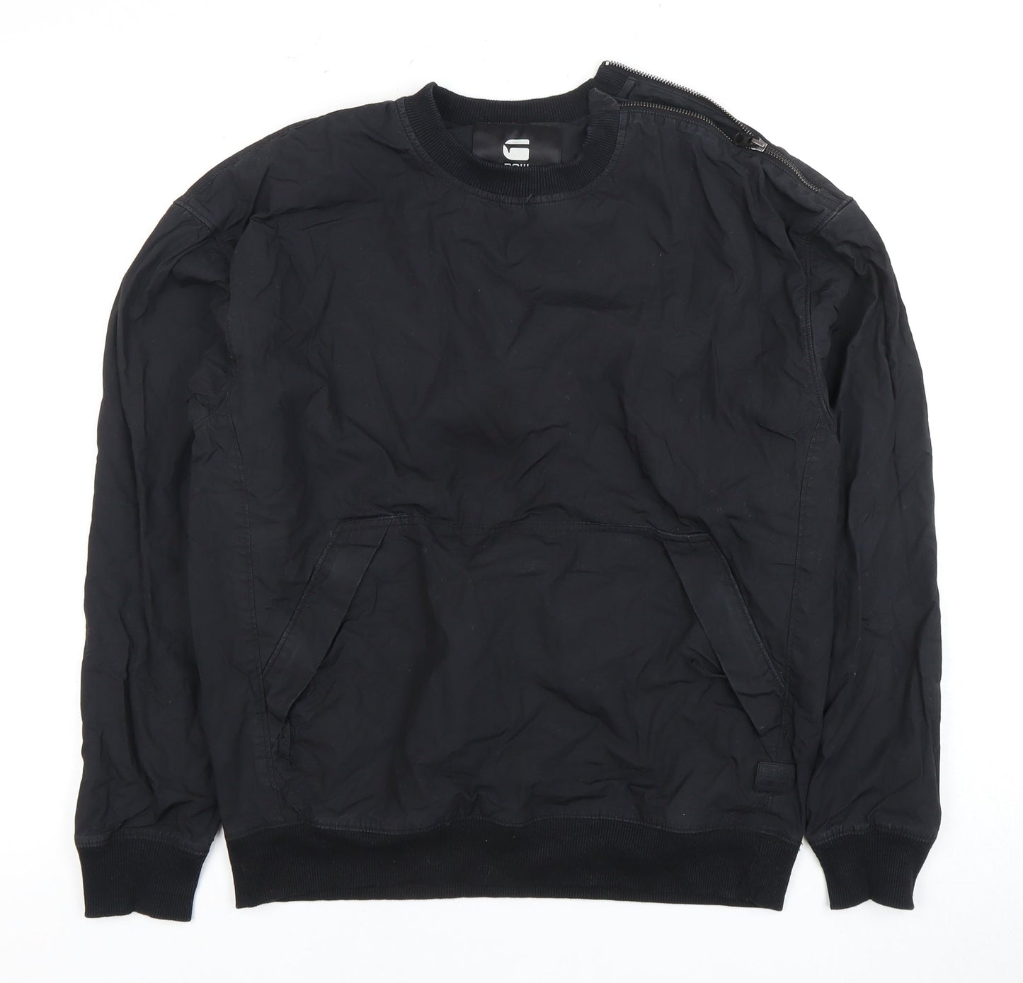 G-Star Raw Black S Pullover Sweatshirt Unisex Adults