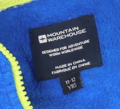 Mountain Mens Warehouse Blue Hooded Jacket XS