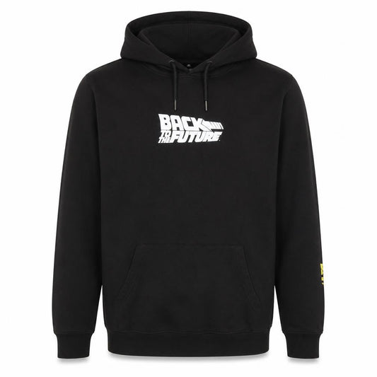 Universal Men’s Black XL Back to the Future Hoodie
