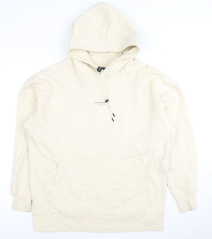 Good For Nothing Women’s Ivory Pullover Hoodie M