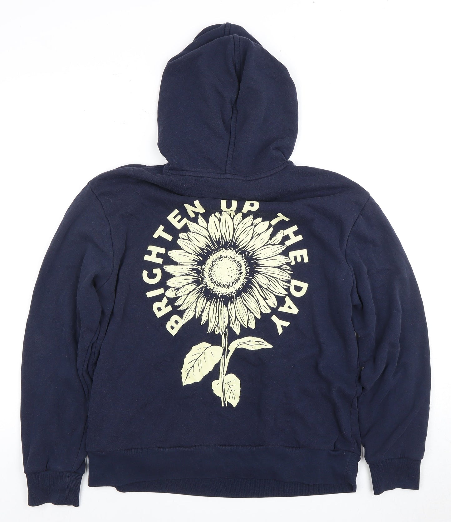 Marks and Spencer Blue Pullover Hoodie, Unisex, Size 14