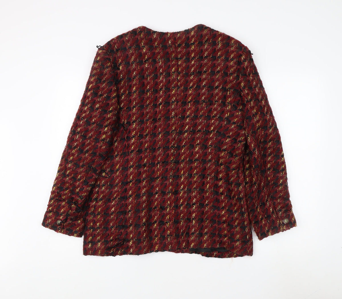 Alexon Women's Multicoloured Tweed Mid-Length Jacket