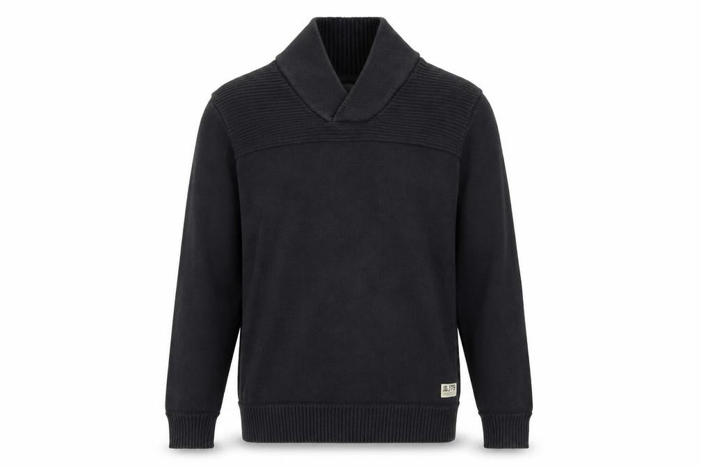 Jack & Jones Black Pullover High Neck Jumper M