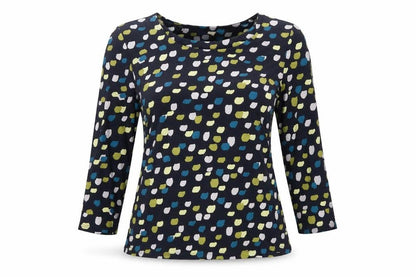 Eastex Women's Multicoloured 3/4 Sleeve Blouse