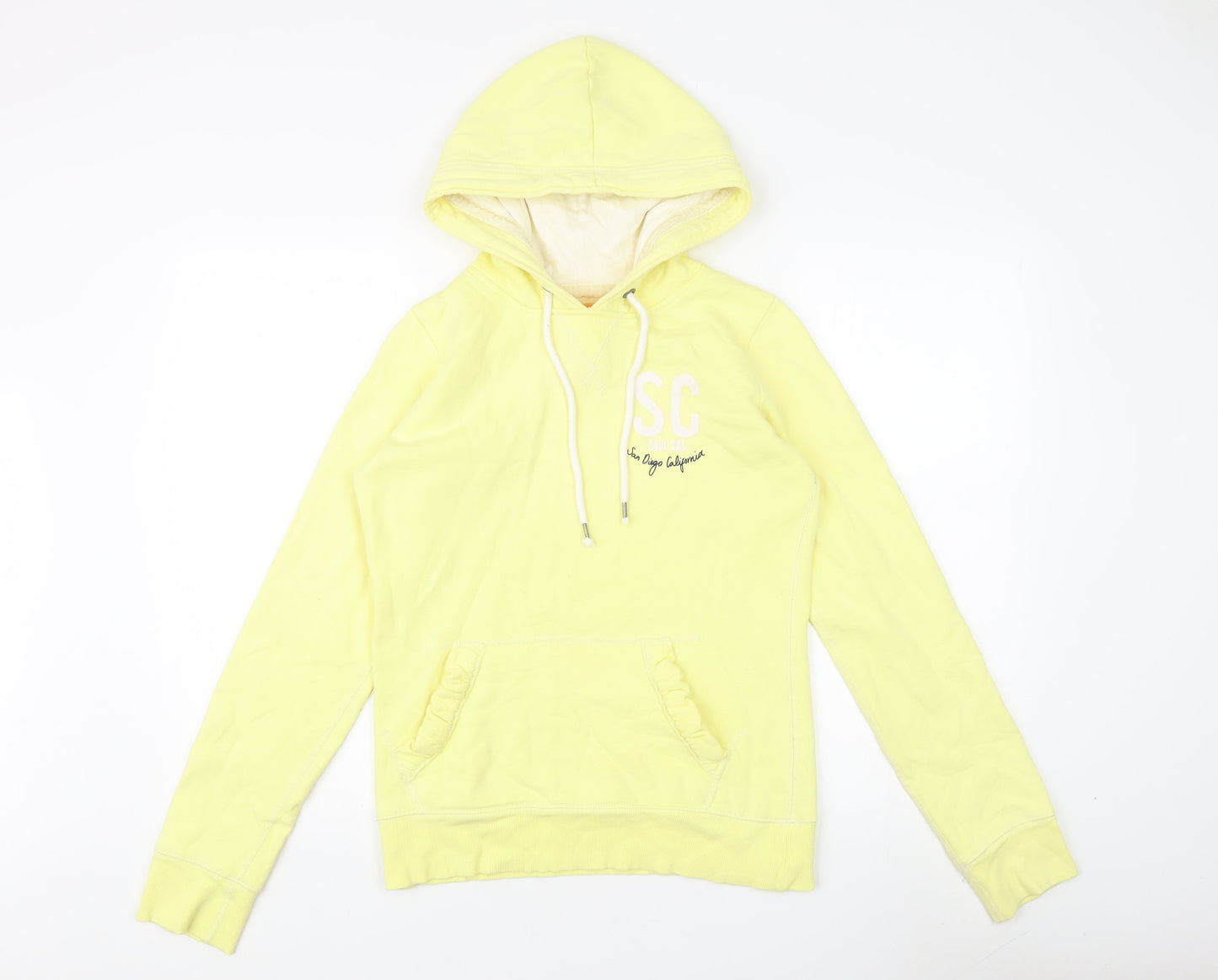 SoulCal Women's Yellow Pullover Hoodie, Size 10