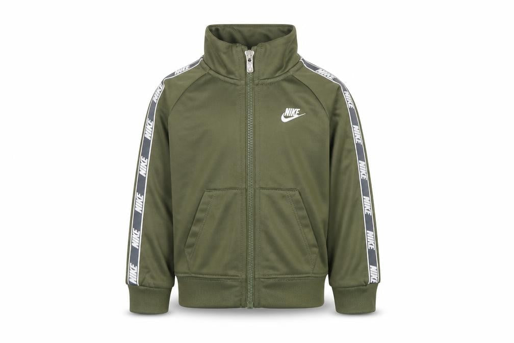 Nike Boys Green Track Jacket 2 Years Full Zip Activewear