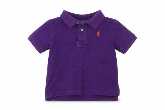 Polo Ralph Lauren Unisex Baby Purple Polo Shirt 12 Months