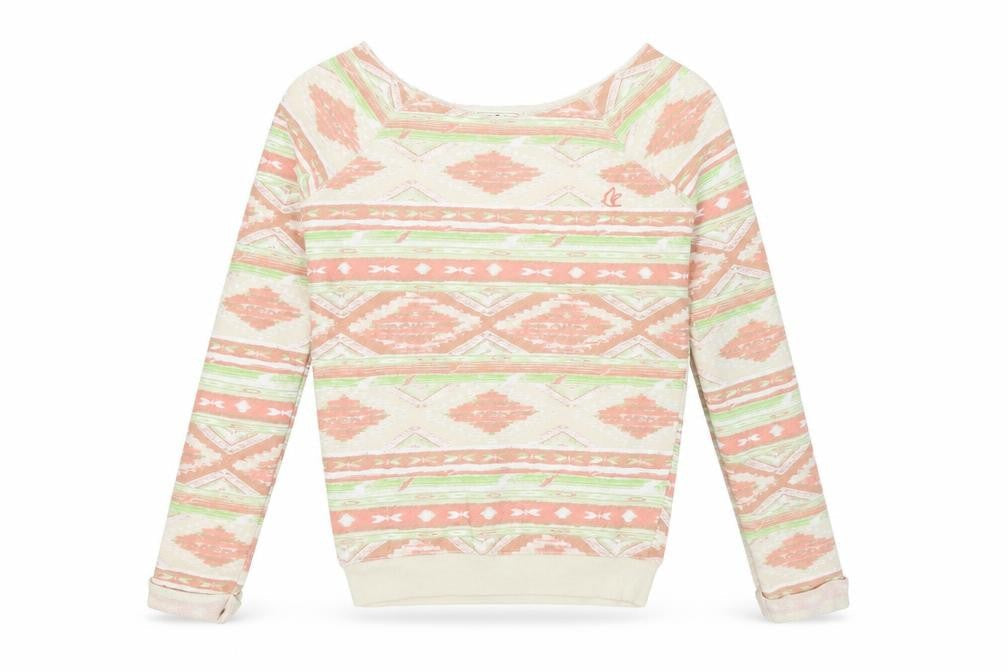 SoulCal & Co Women's Multicoloured Size 8 Geometric Sweatshirt