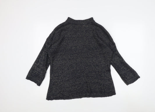 Warehouse Women's Black Pullover Jumper, Size 12