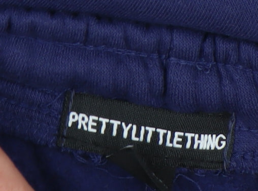 PrettyLittleThing Women's Blue XS Sweatpants, Casual Comfort
