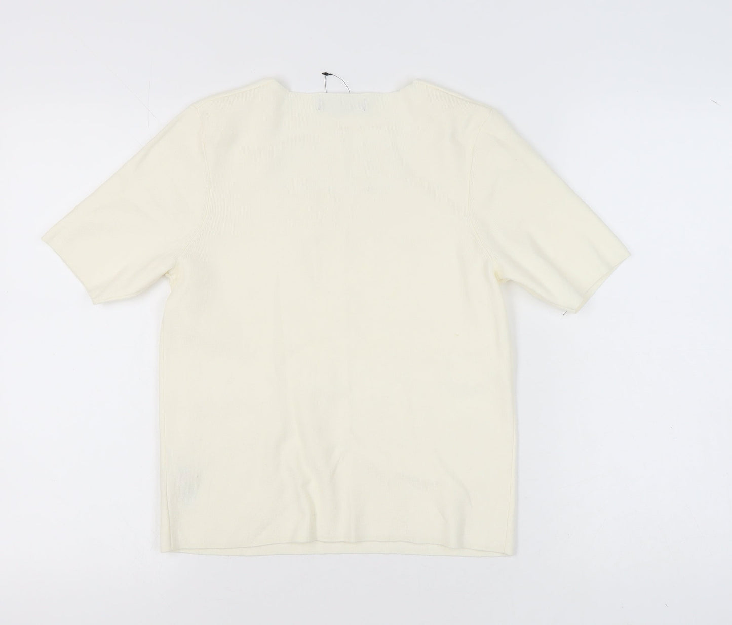 Marks and Spencer Women’s Ivory Jumper Square Neck
