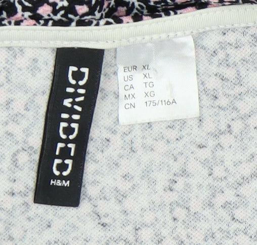 H&M Divided Women's Multicoloured Floral Dress Size 12