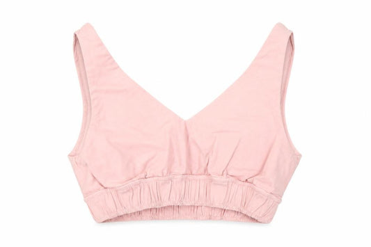 Boohoo Women's Pink V-Neck Tank Top Size 6