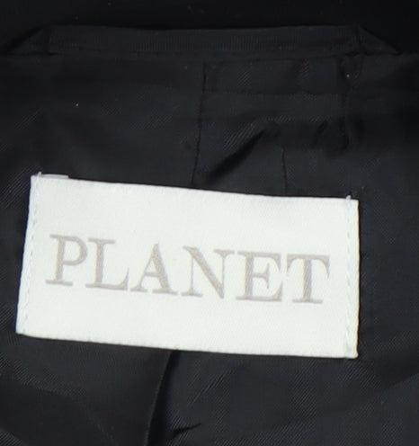 Planet Women's Black Blazer, Size 12, Elegant Workwear