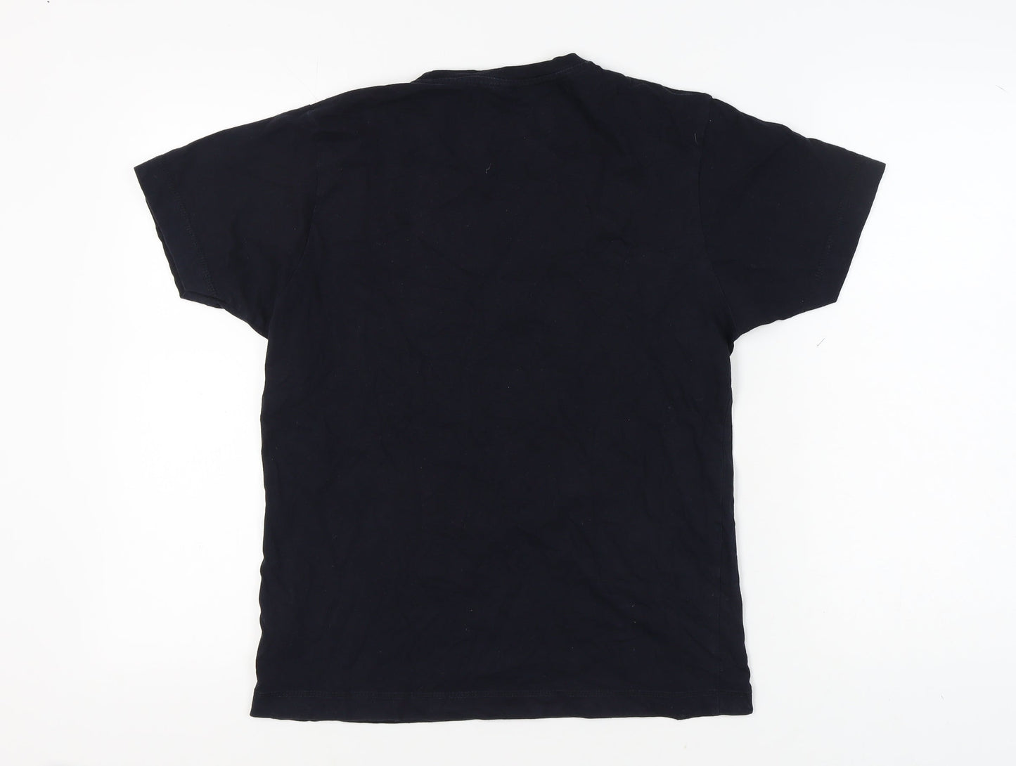 Continental Men's S Black Graphic Print T-Shirt