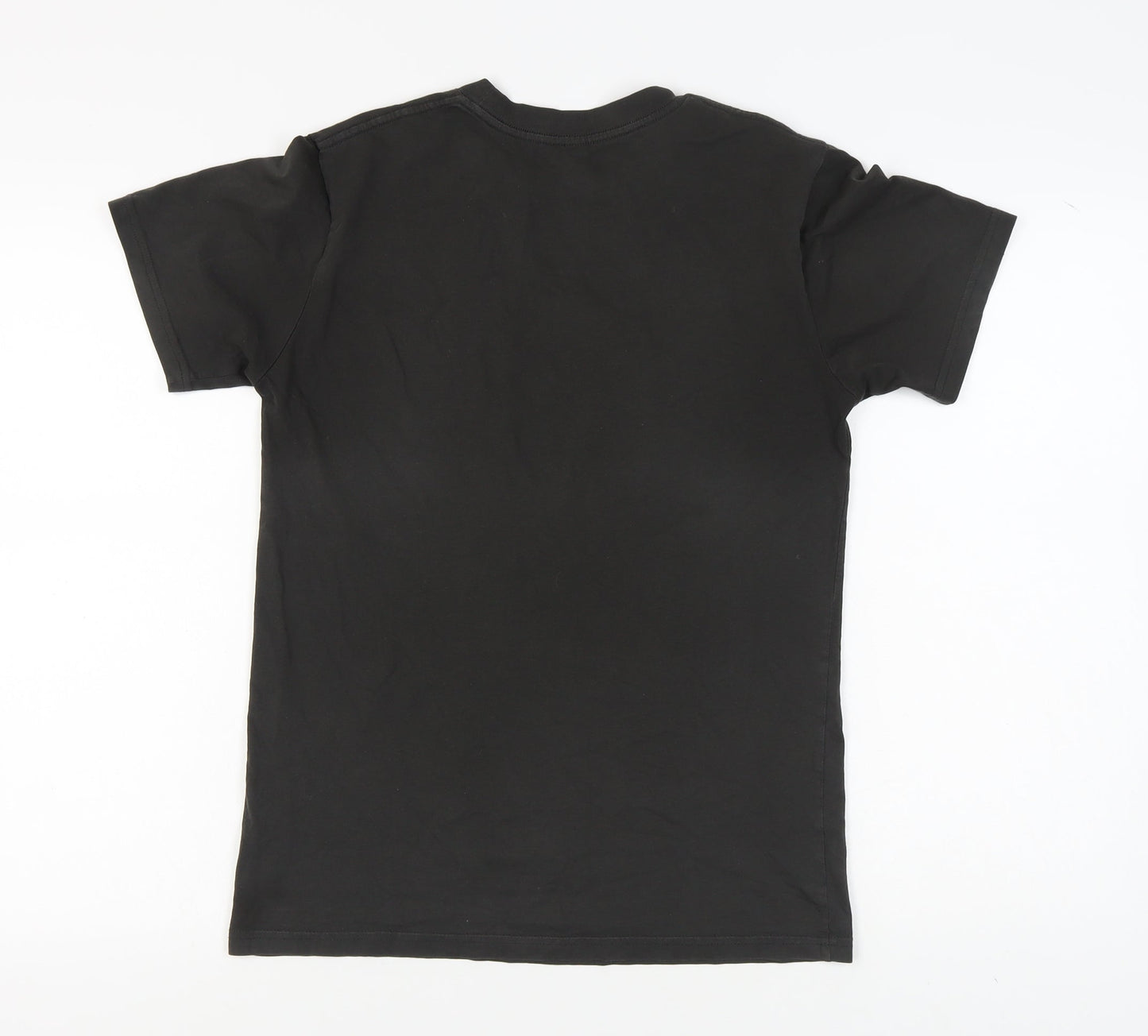 AS Colour Men's Black Fitness T-Shirt S Graphic Logo