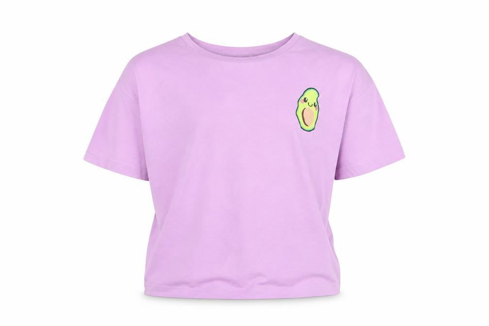 Next Girls Purple Basic T-Shirt Short Sleeve Cotton 11 Years