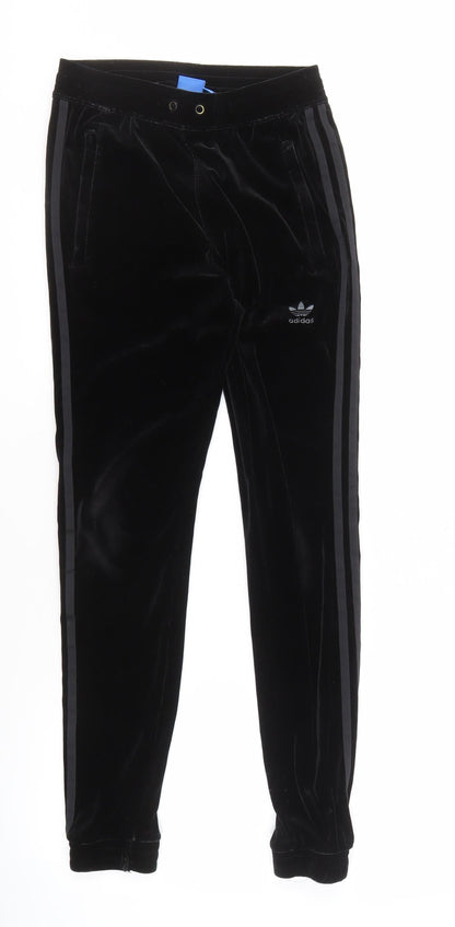 Additional front view of Adidas Women’s Black Jogger Trousers