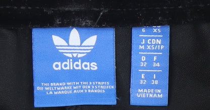 Brand and care label for Adidas Women’s Black Jogger Trousers