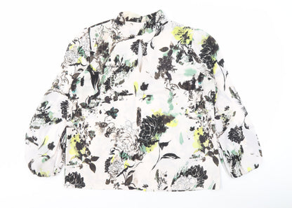 Next Women's Multicoloured Blouse Size 14