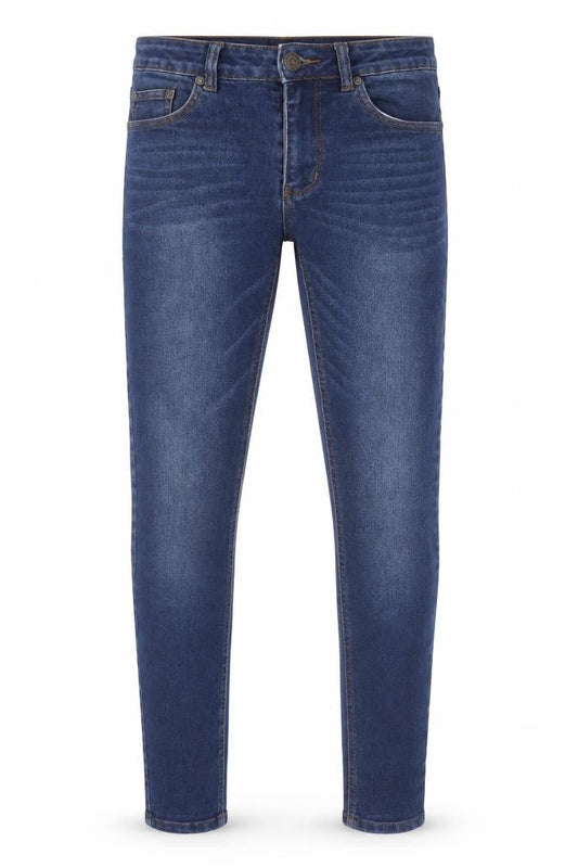 Boohoo Man Men's Slim Fit Blue Skinny Jeans 30