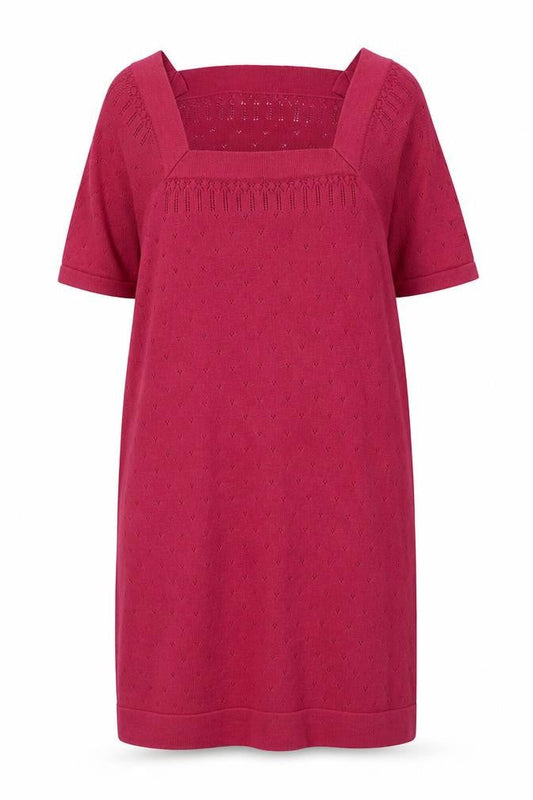 White Stuff Women's Pink Shift Dress Size 12