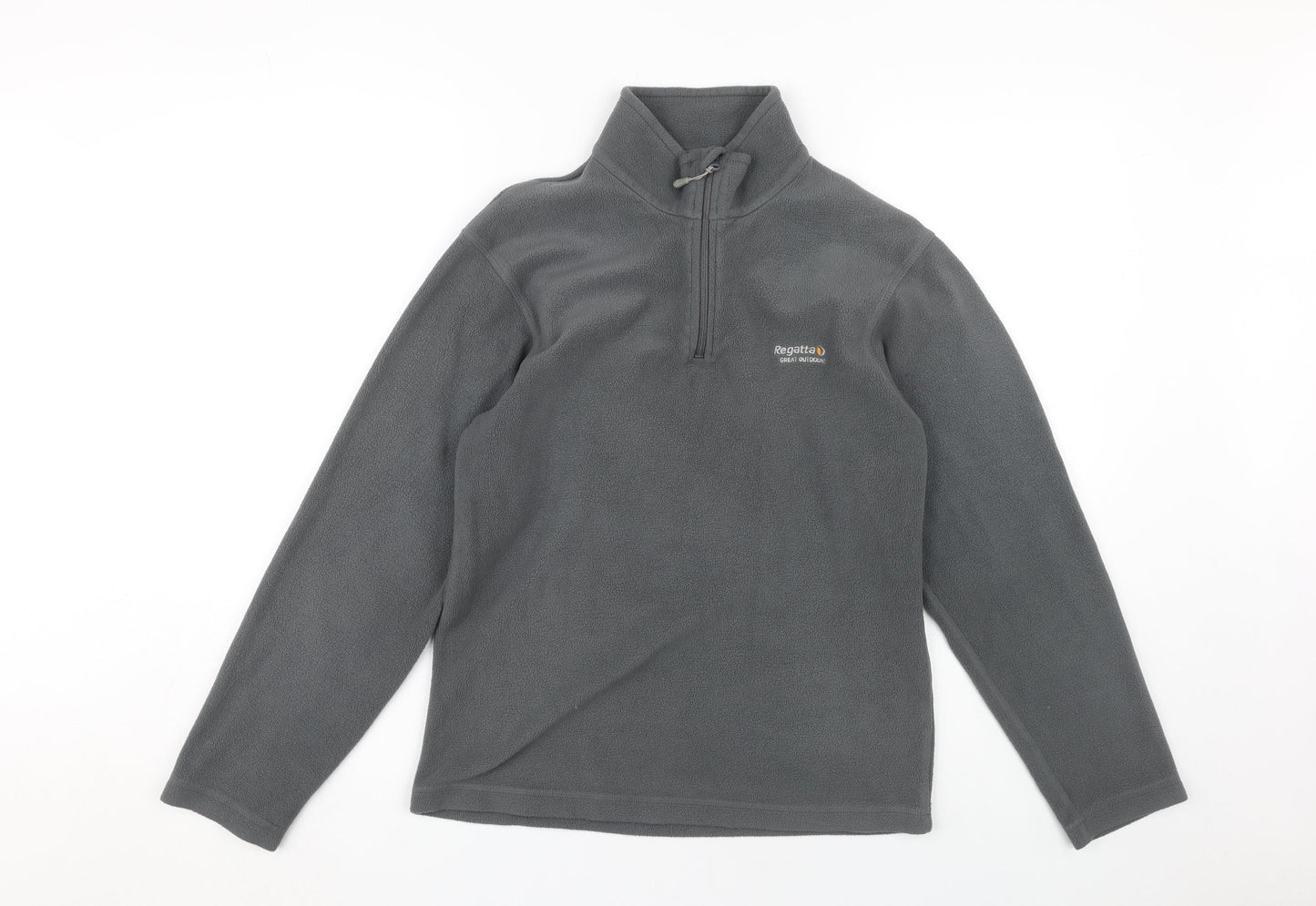 Regatta Grey Men's Fleece Sweatshirt S with Logo