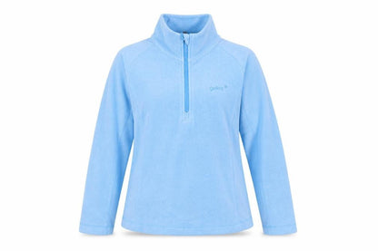 Gelert Women's Blue Henley Sweatshirt Size 8