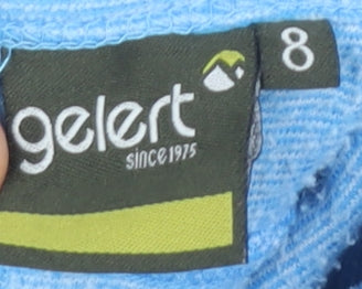 Gelert Women's Blue Henley Sweatshirt Size 8