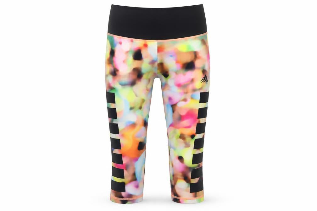 Adidas Women's Multicoloured Capri Leggings S