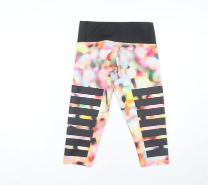 Back view of Adidas Women's Multicoloured Capri Leggings S