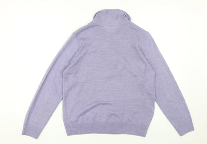 Back view of Honor Millburn Women's Purple jumper, size M