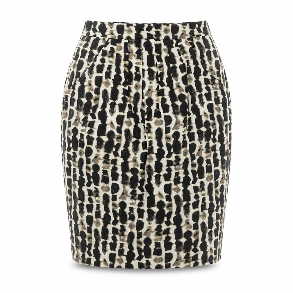 Laura Ashley Women's Multicoloured Pencil Skirt Size 8