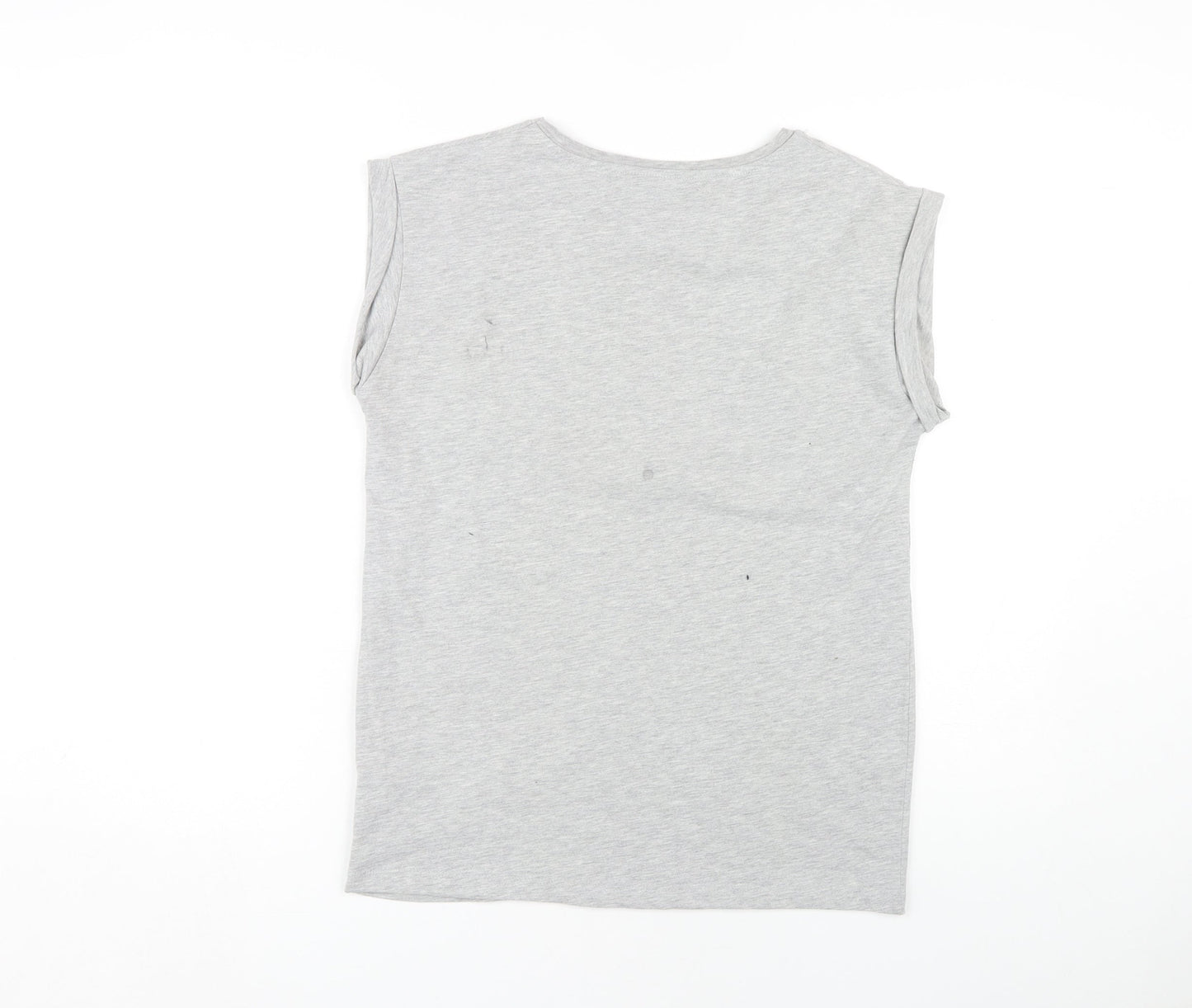 Game of Thrones Women's Grey T-Shirt, Size 8, Sleeveless