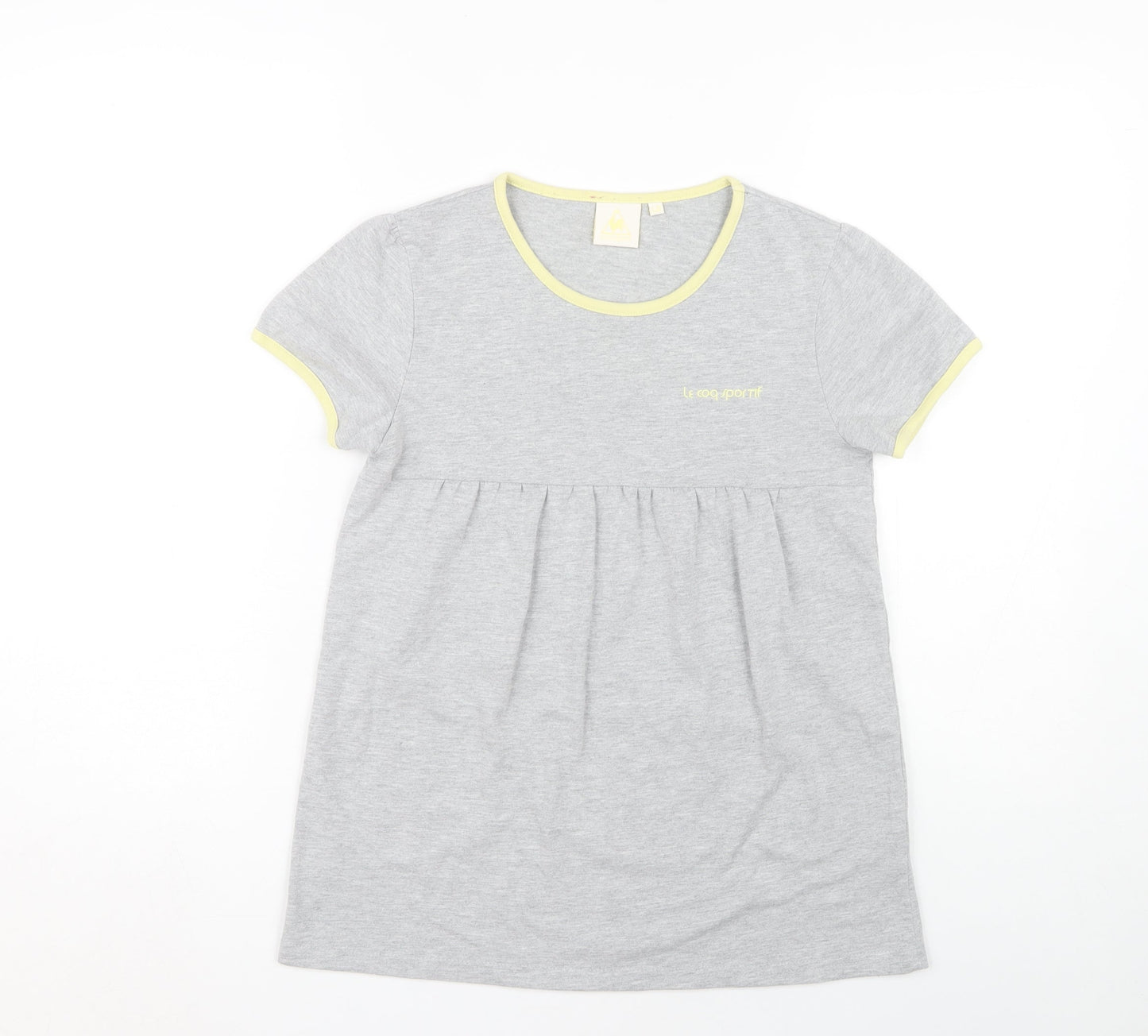 Le Coq Sportif Women's Grey Basic T-Shirt L