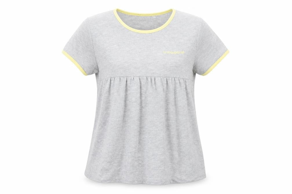 Le Coq Sportif Women's Grey Basic T-Shirt L