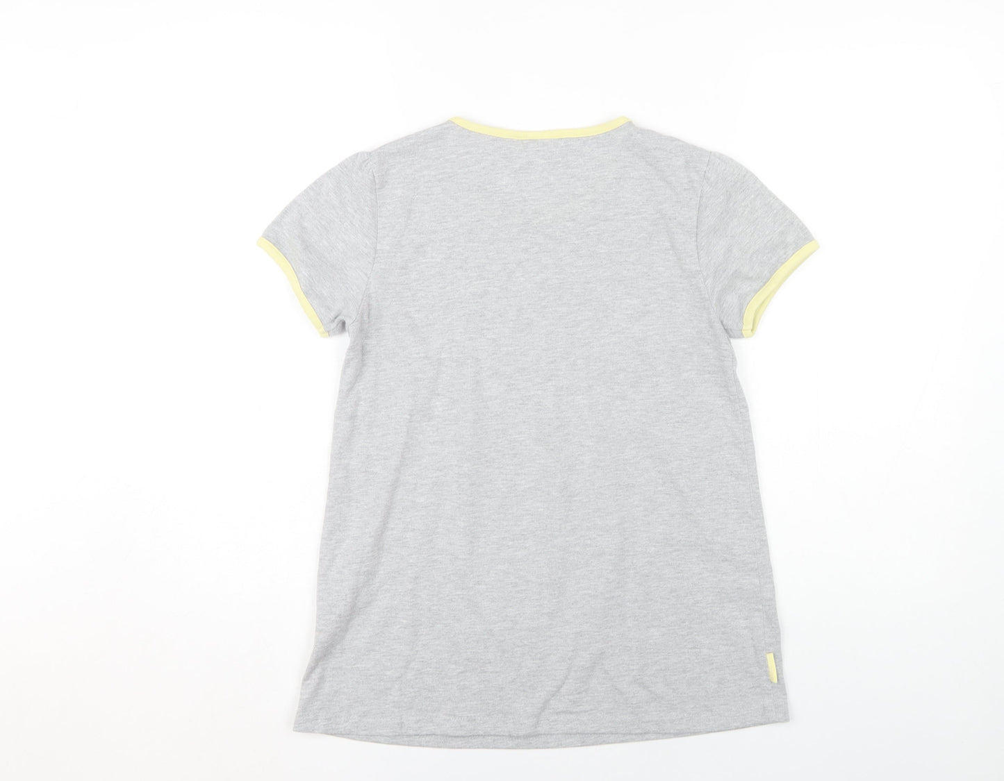 Le Coq Sportif Women's Grey Basic T-Shirt L