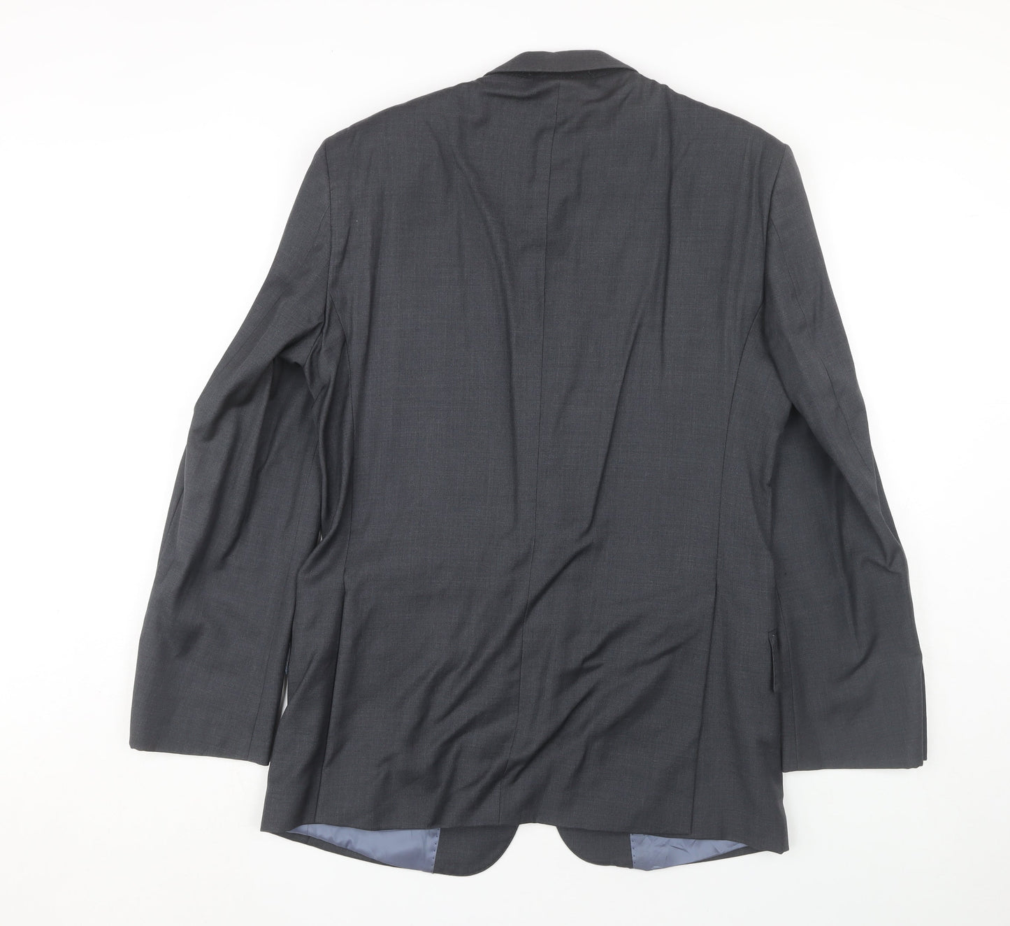Austin Reed Men's Grey Blazer 38R Wool Formal Jacket