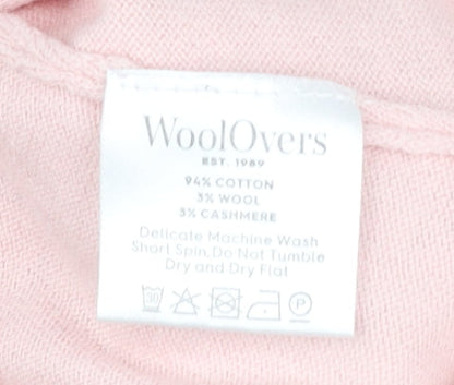 WoolOvers Women's Pink Pullover Jumper XS