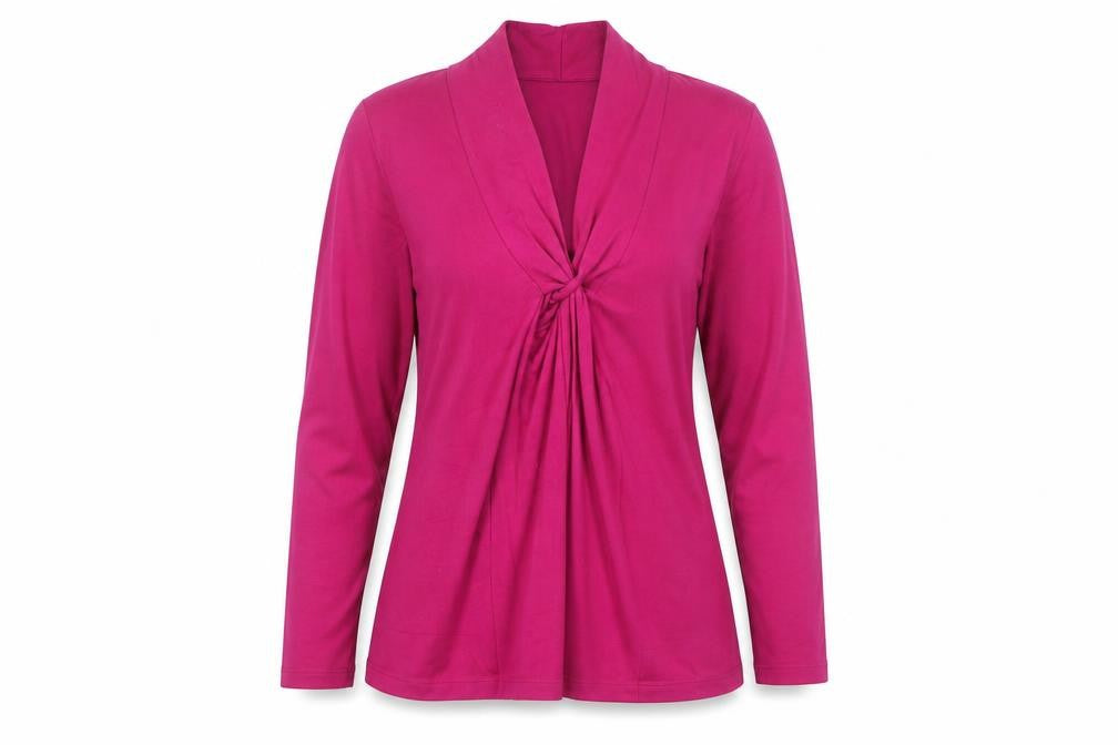 Austin Reed Women's Pink Long Sleeve Top, Size S