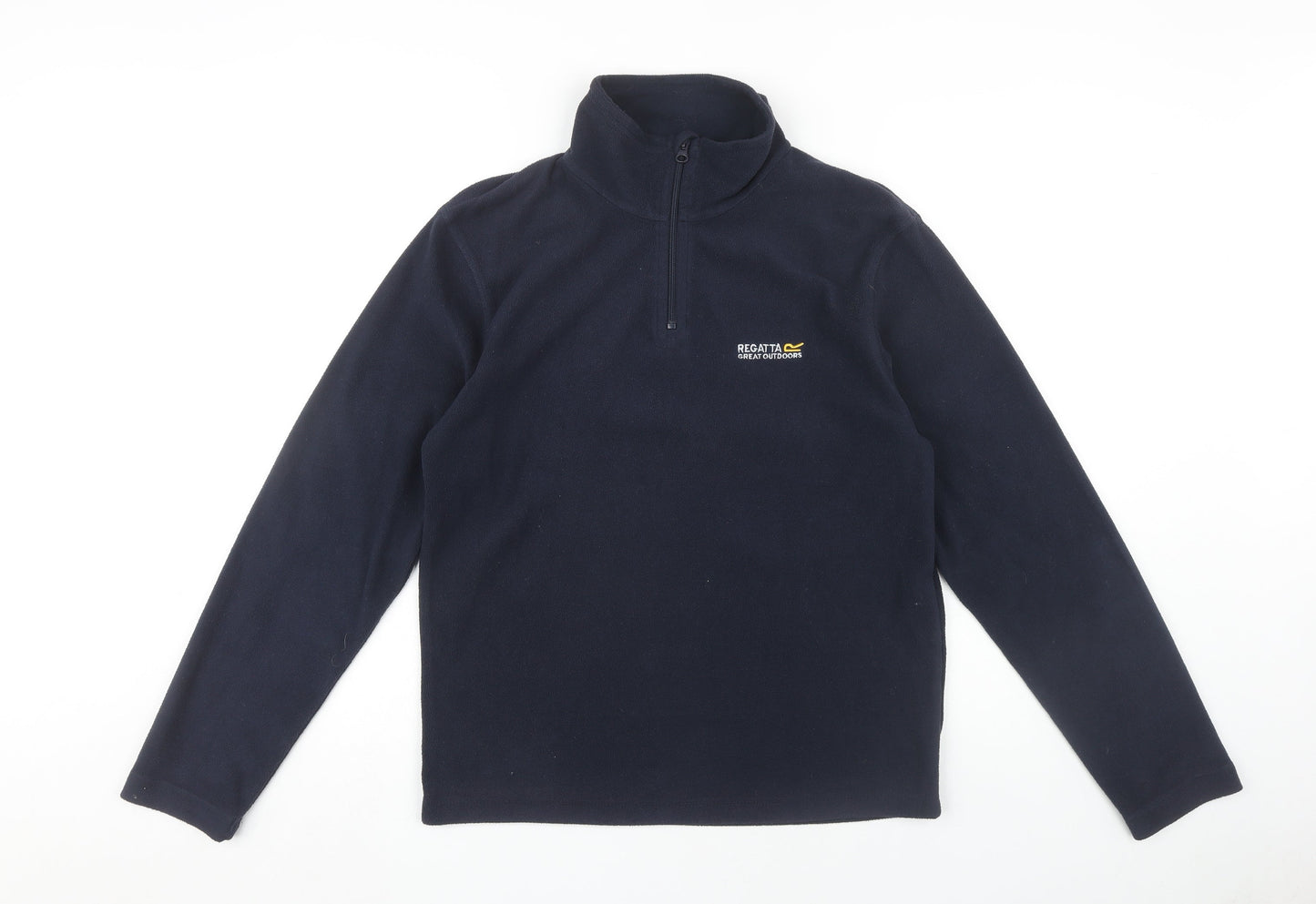 Regatta Men's Blue S 1/4 Zip Fleece Sweatshirt