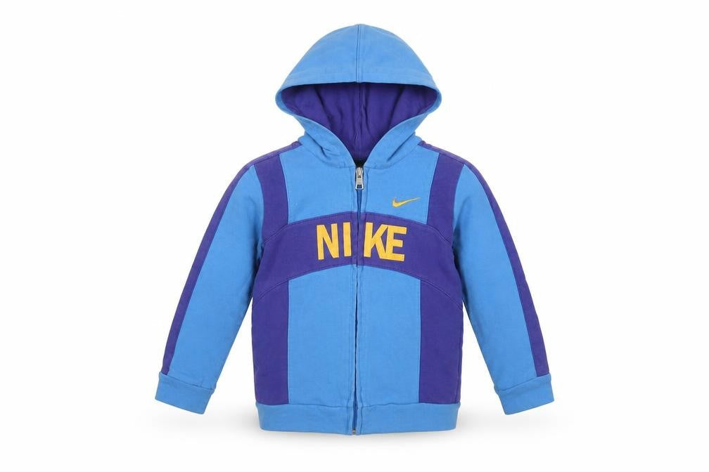 Nike Boys Blue Hoodie, 18-24 Mo, Casual, Cotton, Logo
