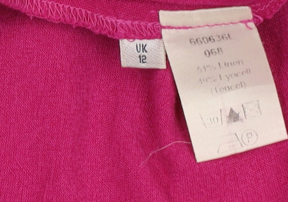 Viyella Women's Pink Capri Trousers Size 12