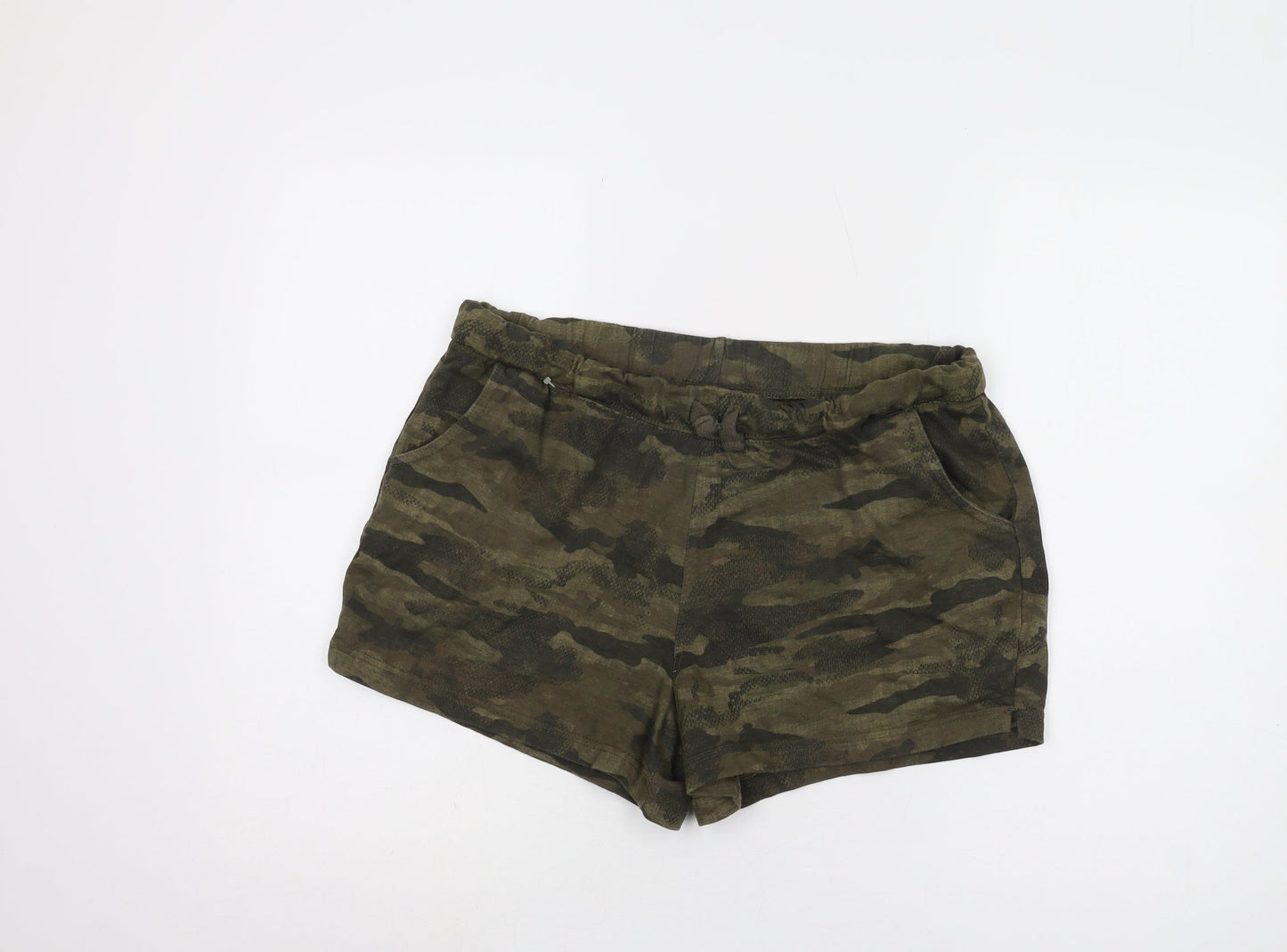 Colours of the World Women's L Green Camouflage Shorts