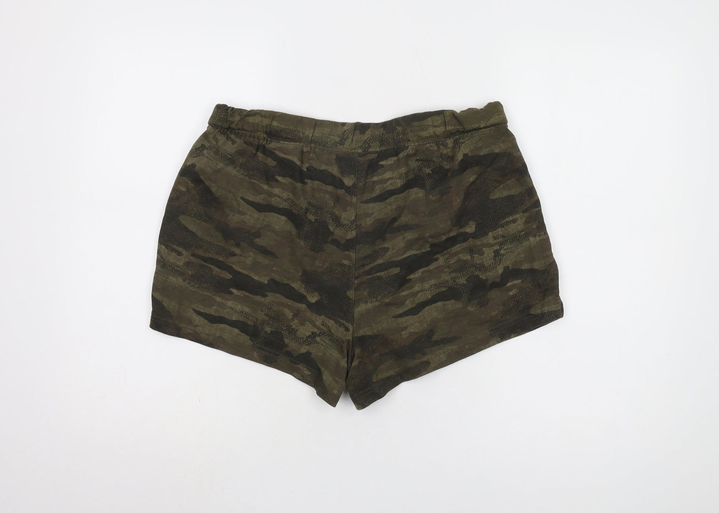 Colours of the World Women's L Green Camouflage Shorts